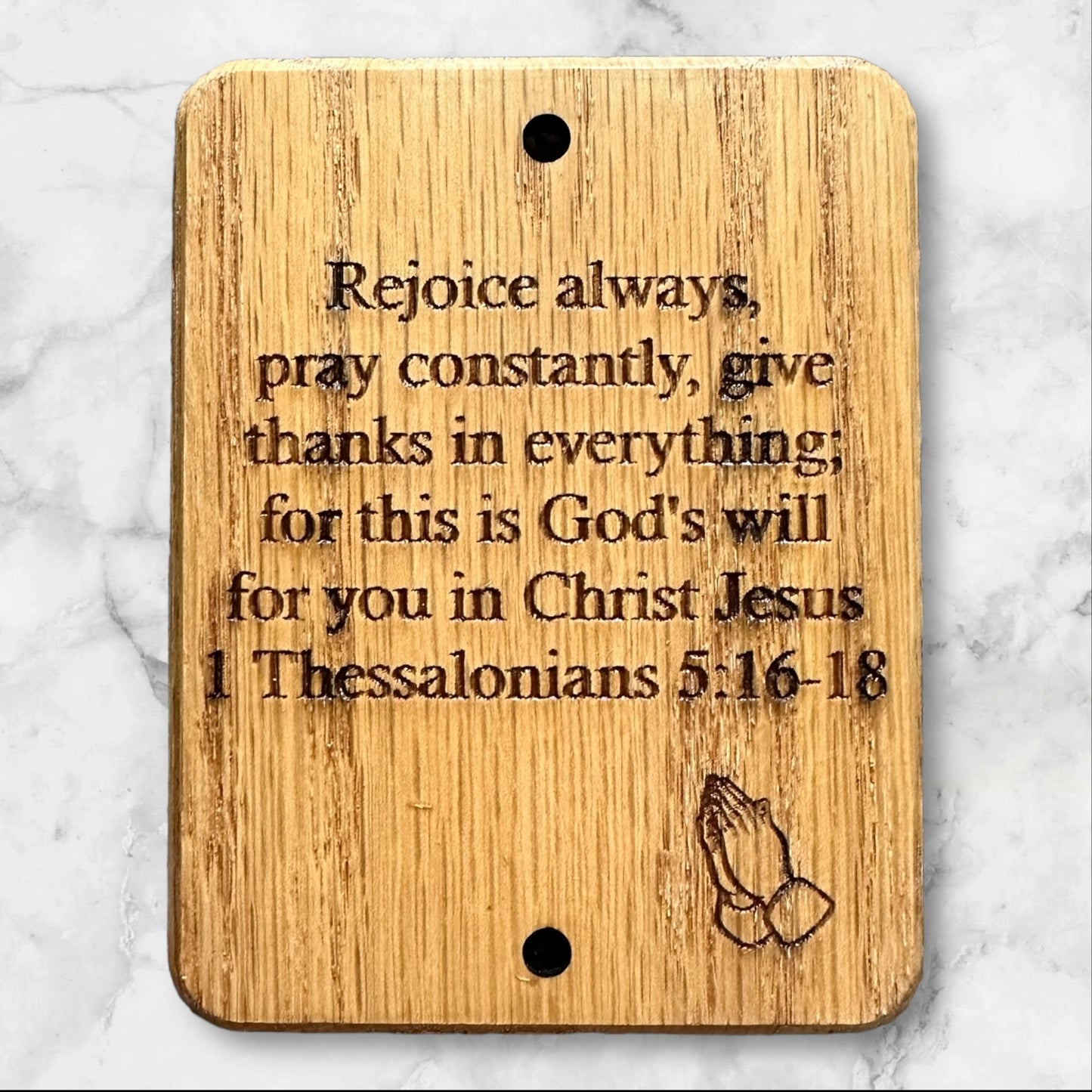 1 Thessalonians Wood Wall Plaque