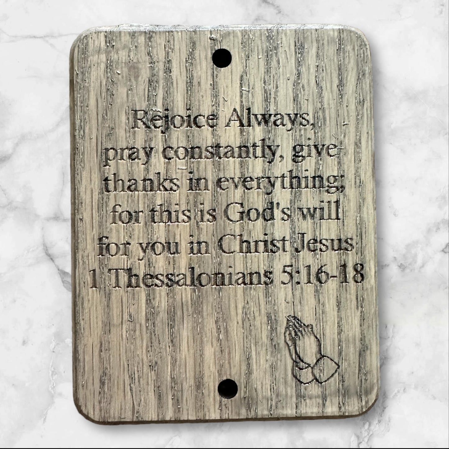 1 Thessalonians Wood Wall Plaque