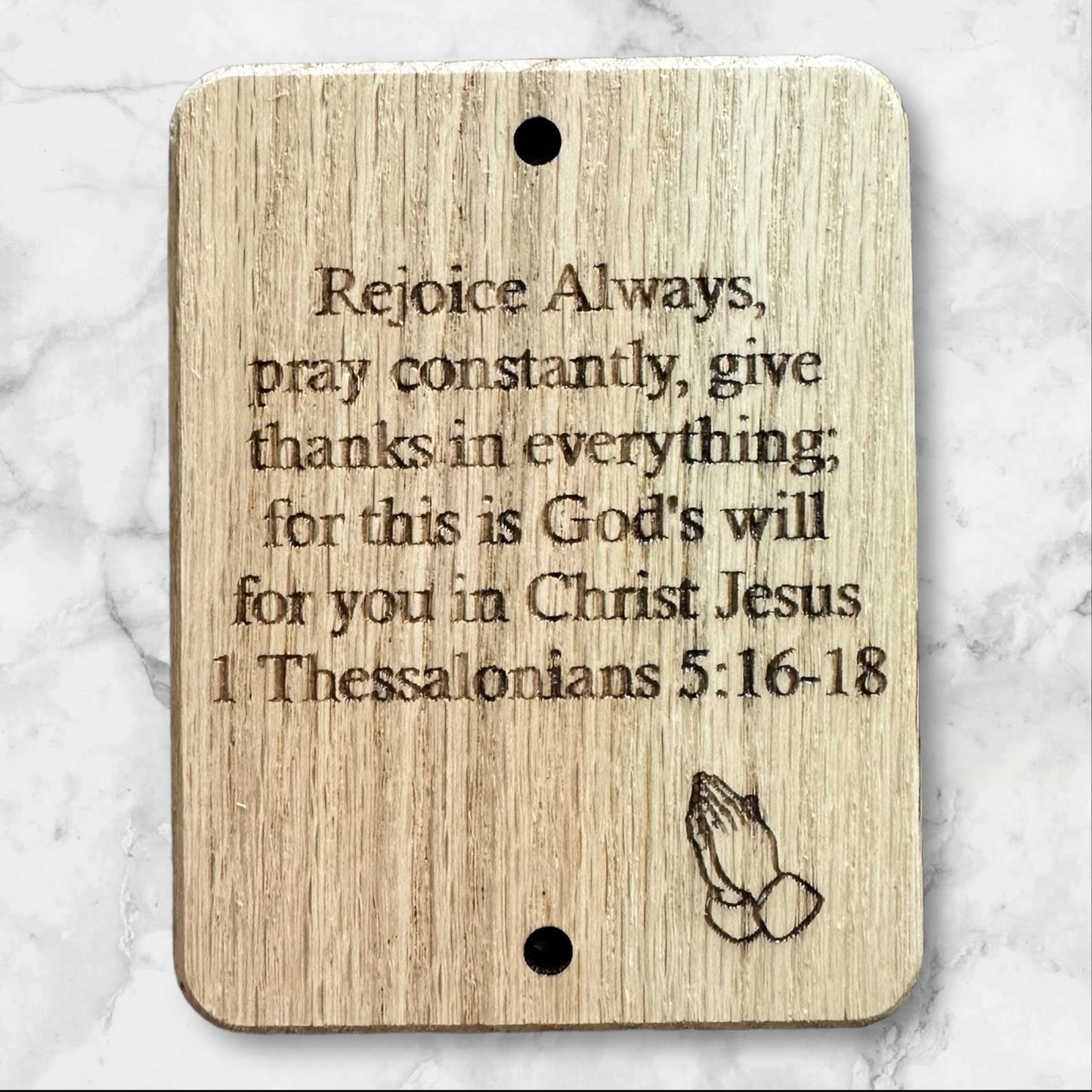 1 Thessalonians Wood Wall Plaque