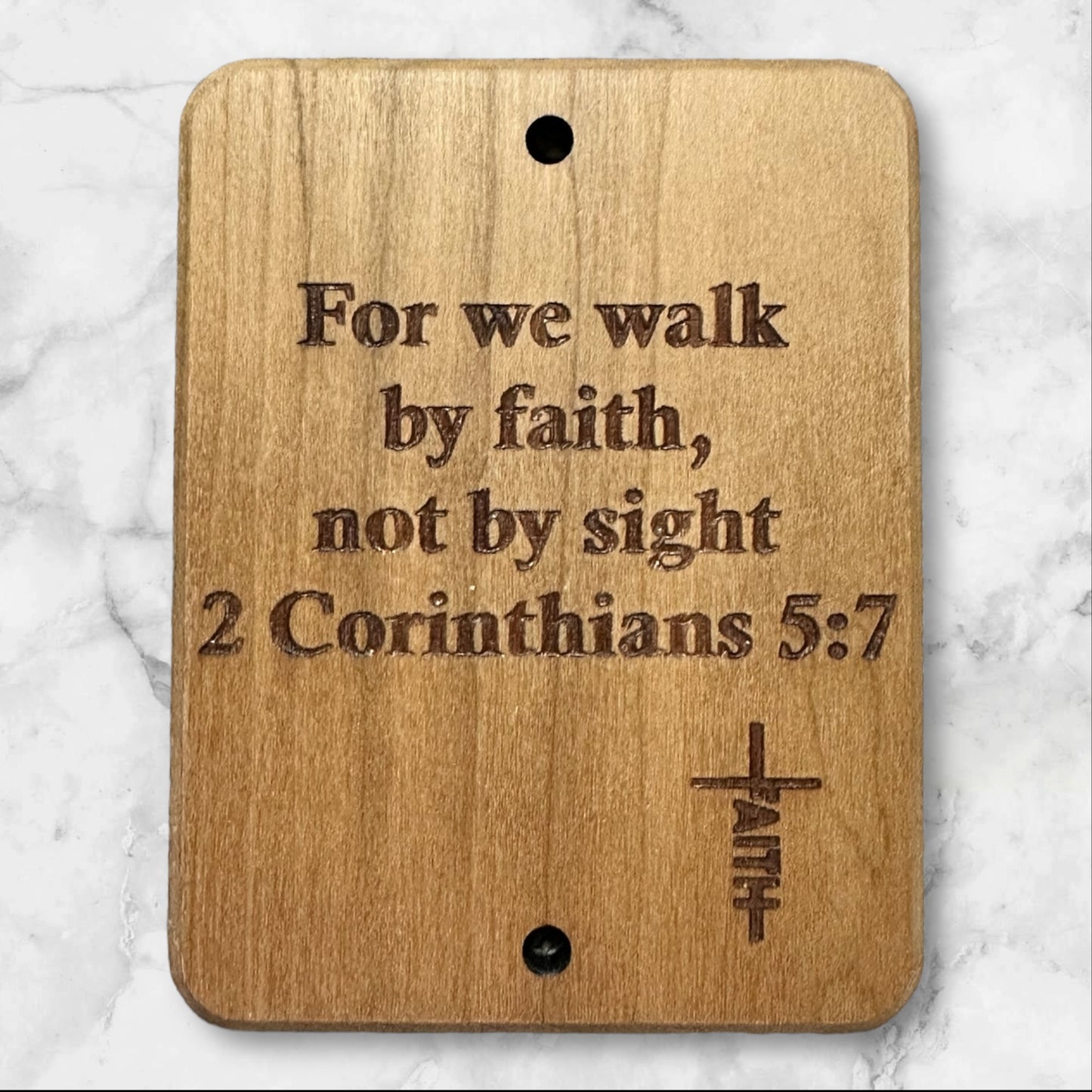 2 Corinthians Wood Wall Plaque