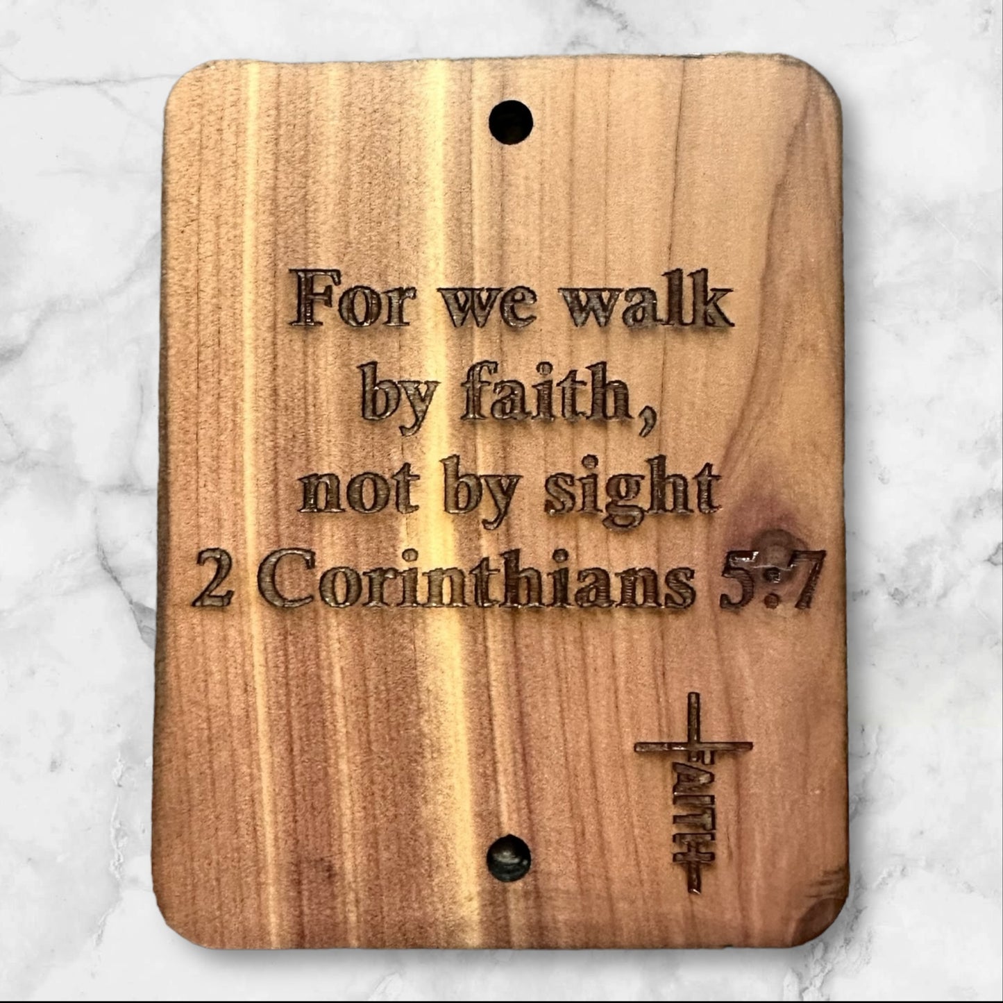 2 Corinthians Wood Wall Plaque