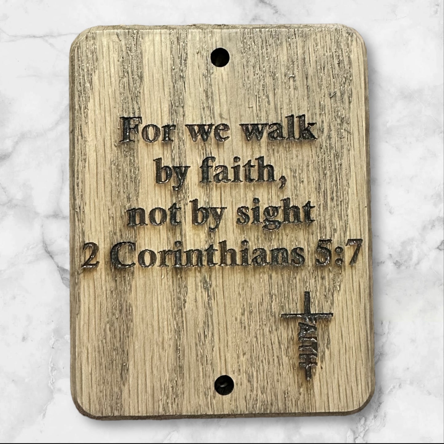 2 Corinthians Wood Wall Plaque