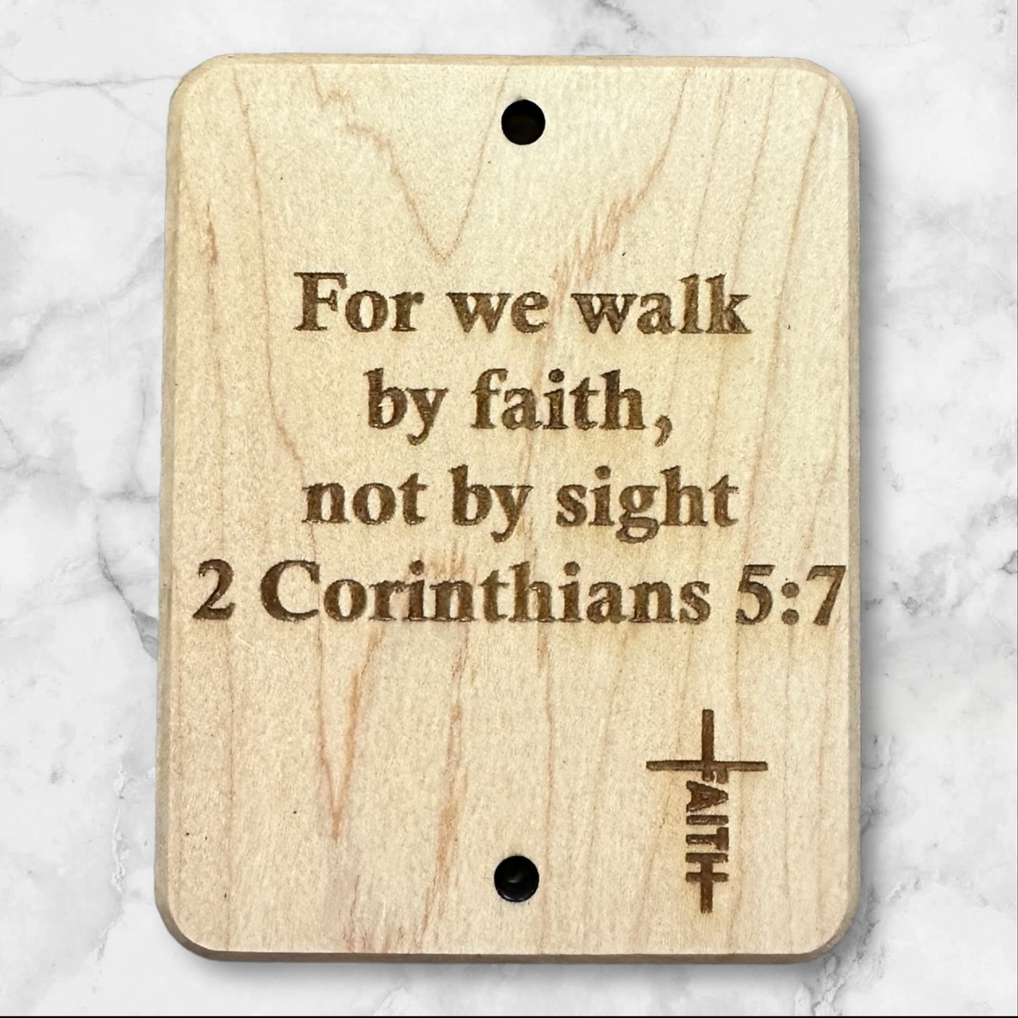 2 Corinthians Wood Wall Plaque