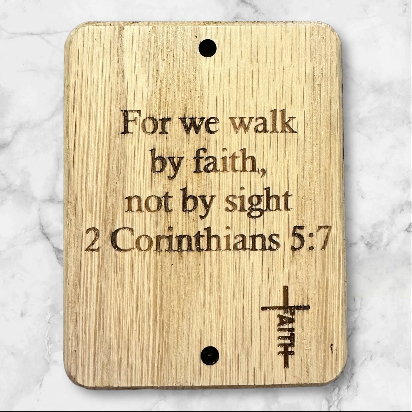 2 Corinthians Wood Wall Plaque