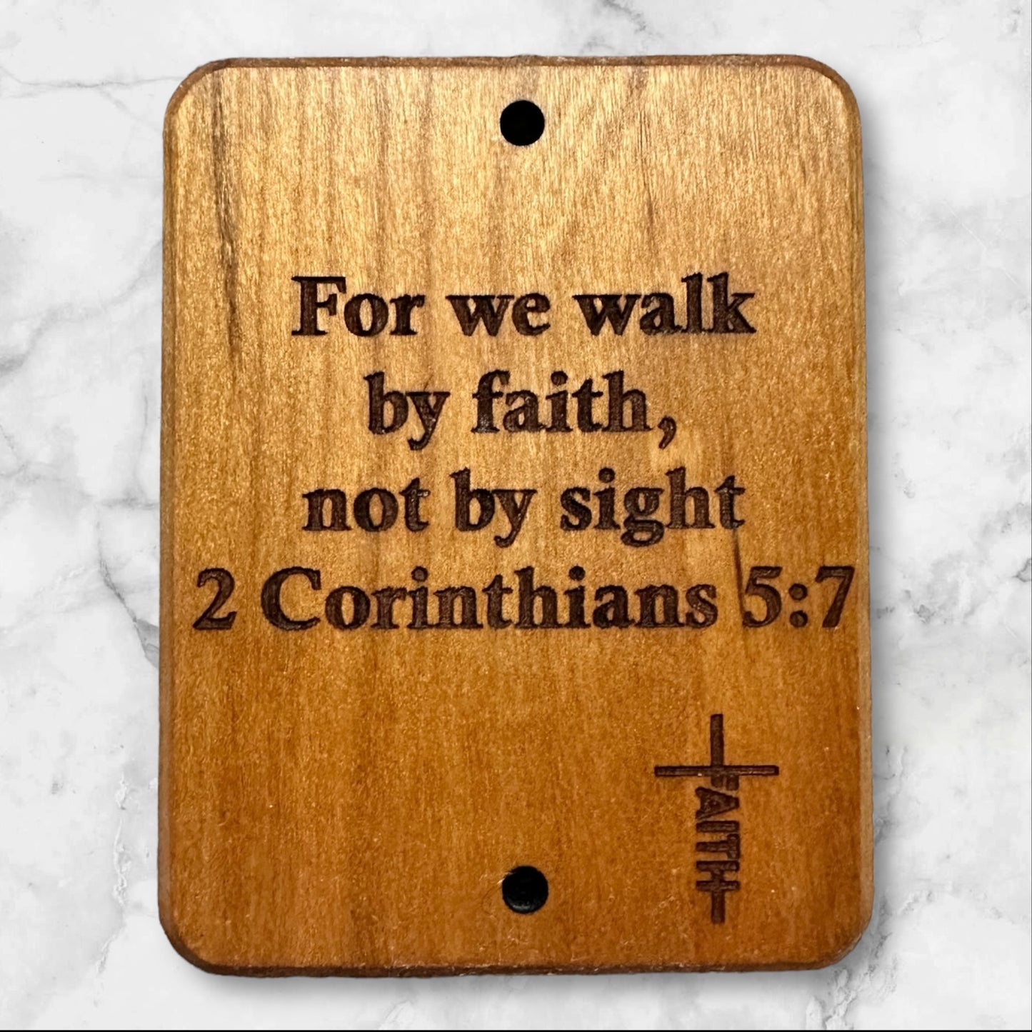 2 Corinthians Wood Wall Plaque