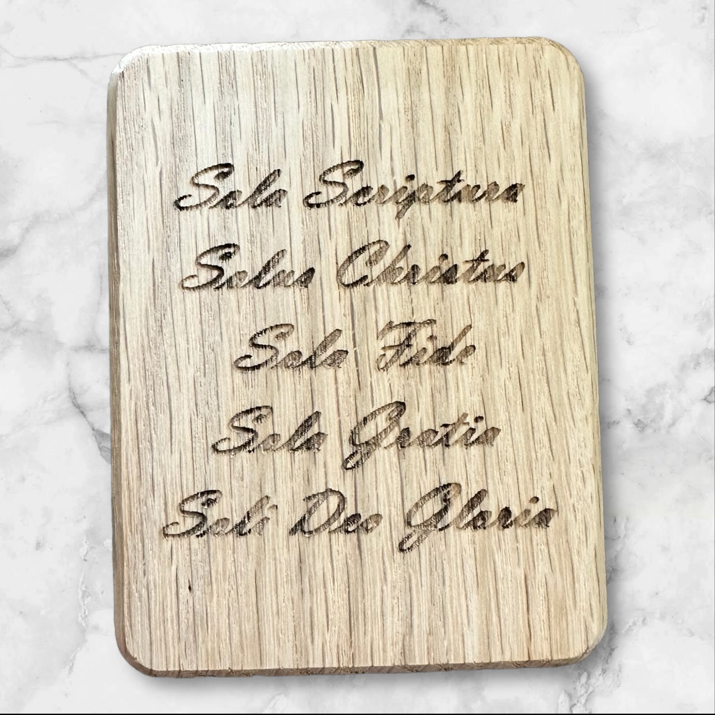 5 Sola Wood Wall Plaque