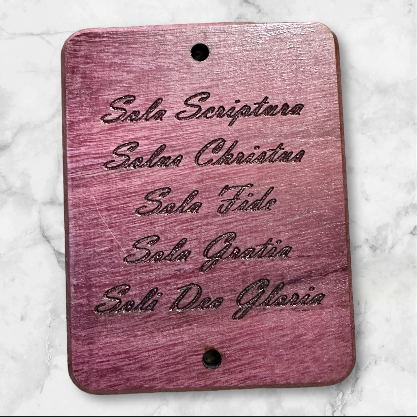 5 Sola Wood Wall Plaque