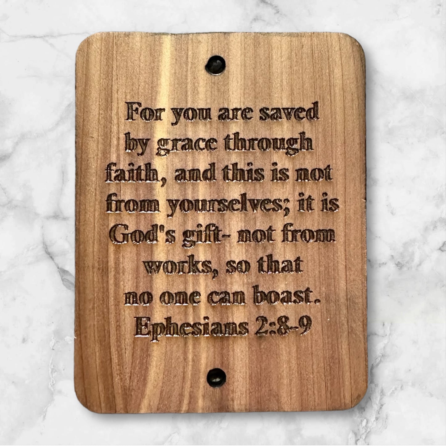 Ephesians Wood Wall Plaque