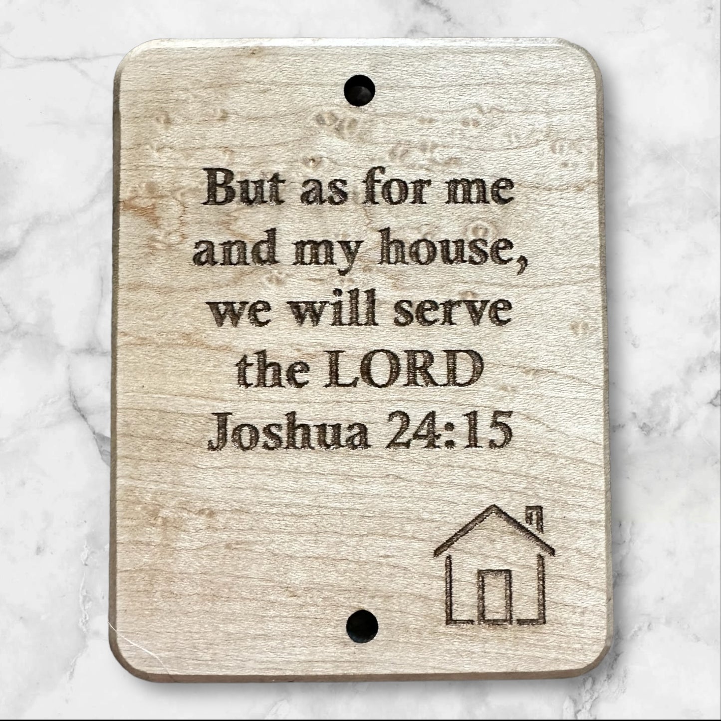 Joshua Exotic Wood Wall Plaque