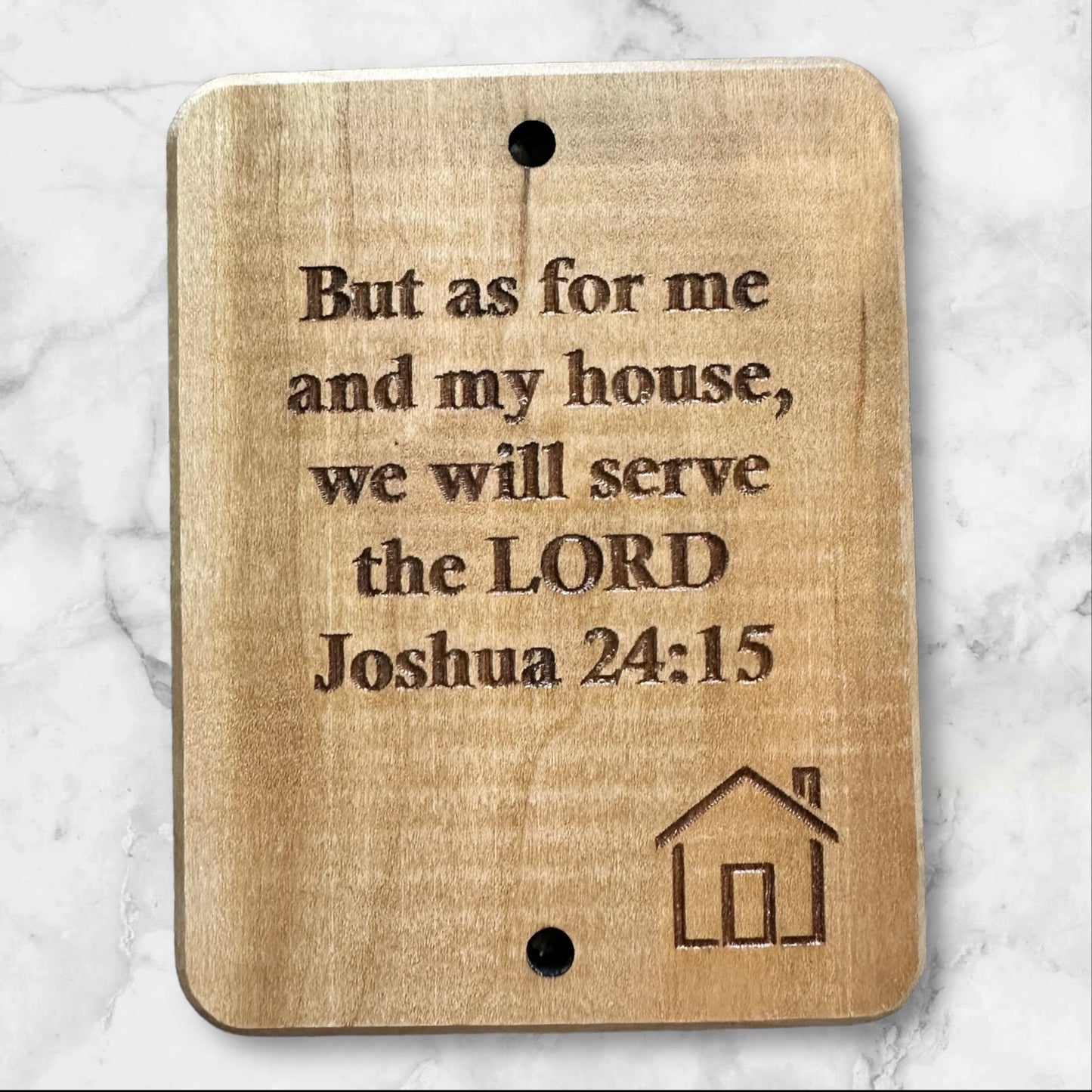 Joshua Wood Wall Plaque