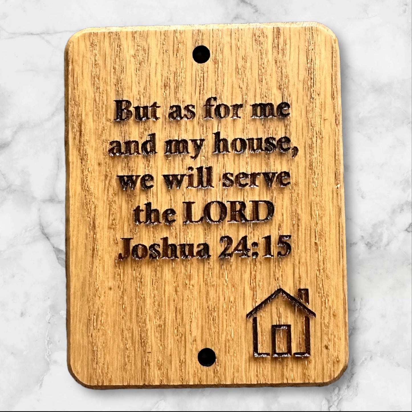 Joshua Wood Wall Plaque