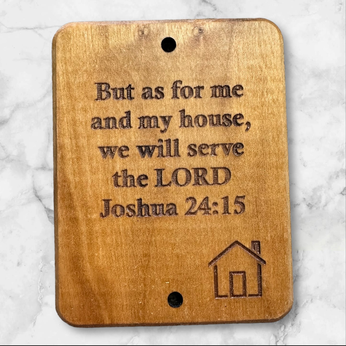 Joshua Wood Wall Plaque