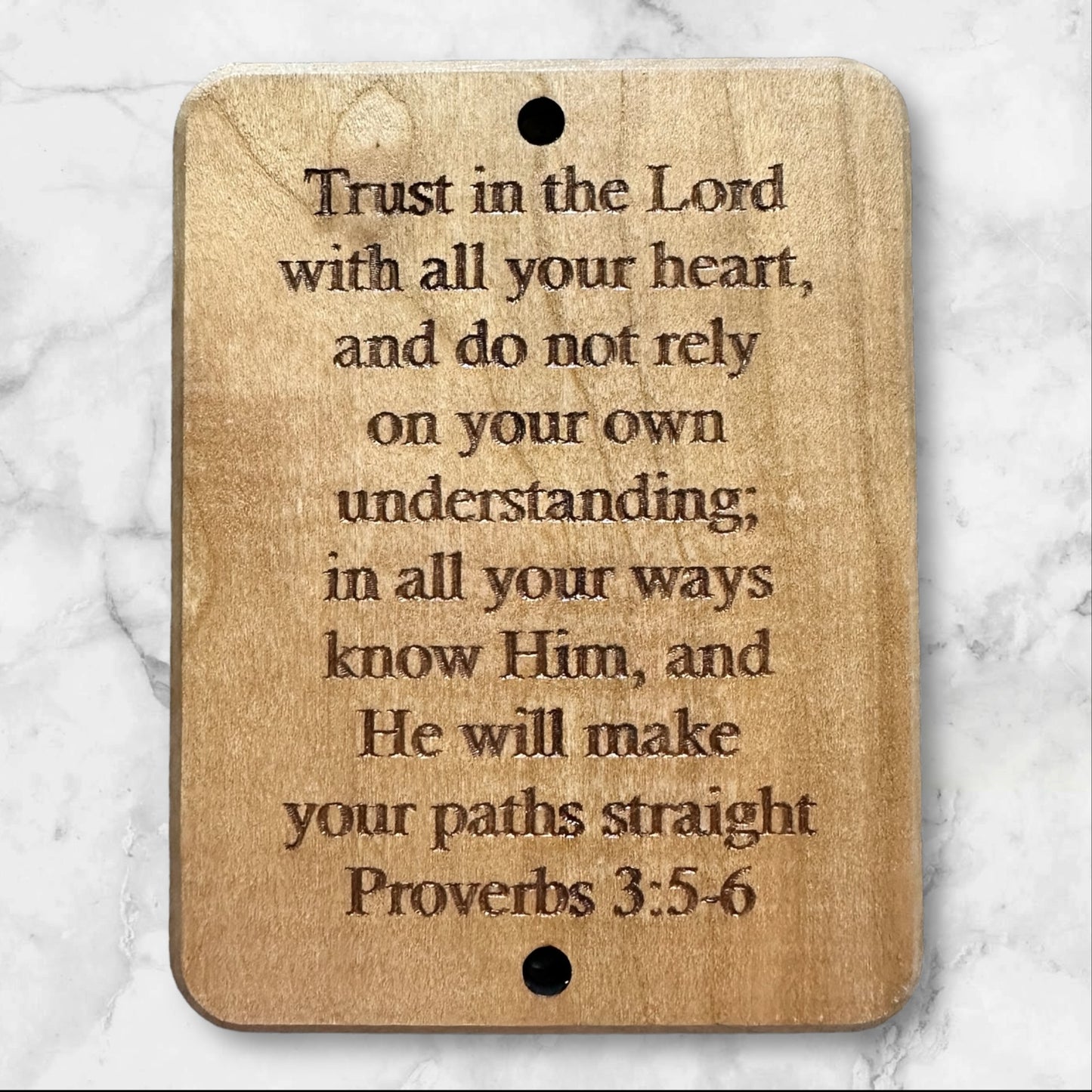 Proverbs Wood Wall Plaque