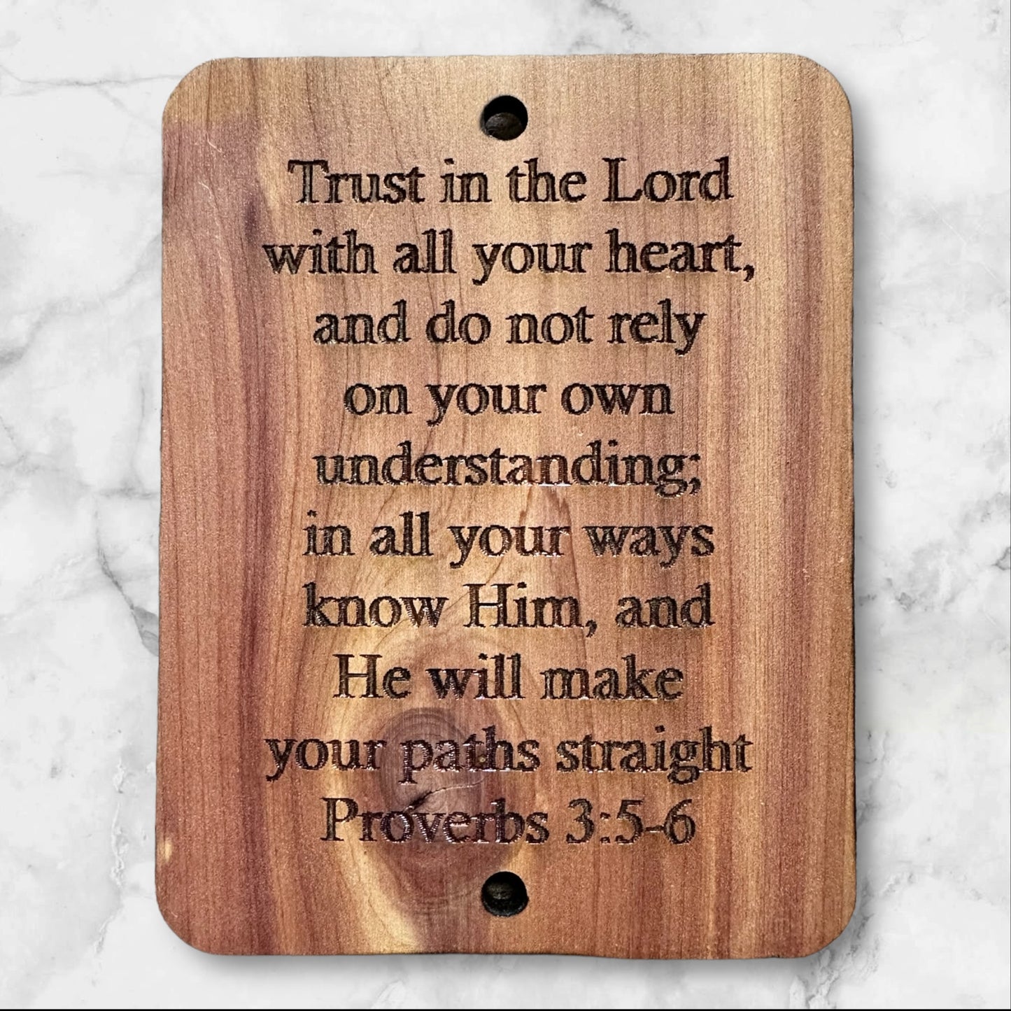 Proverbs Wood Wall Plaque