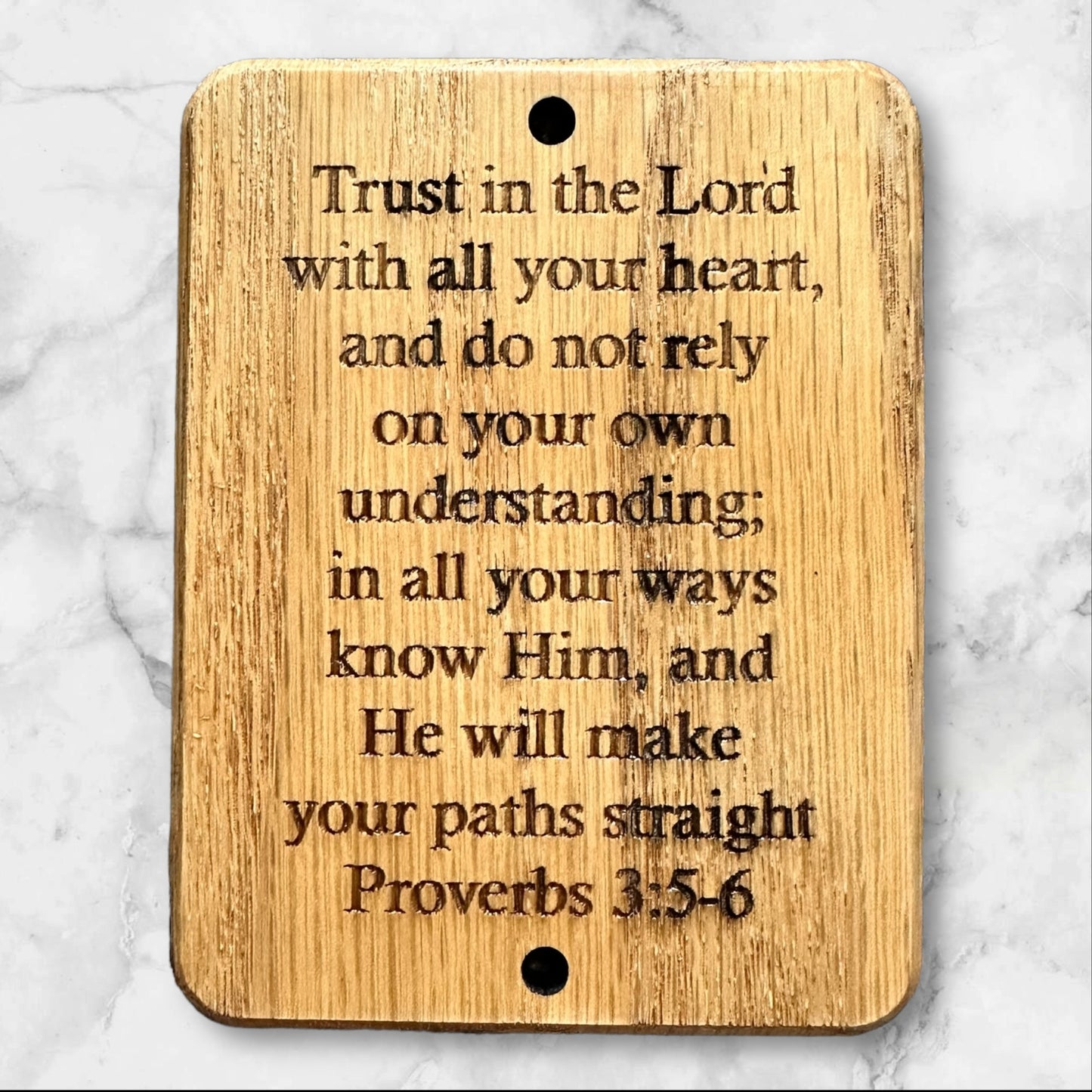 Proverbs Wood Wall Plaque