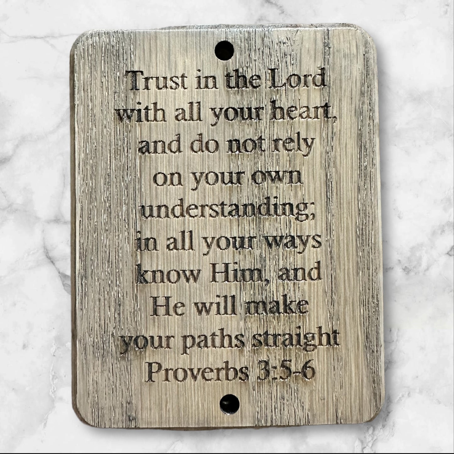 Proverbs Wood Wall Plaque