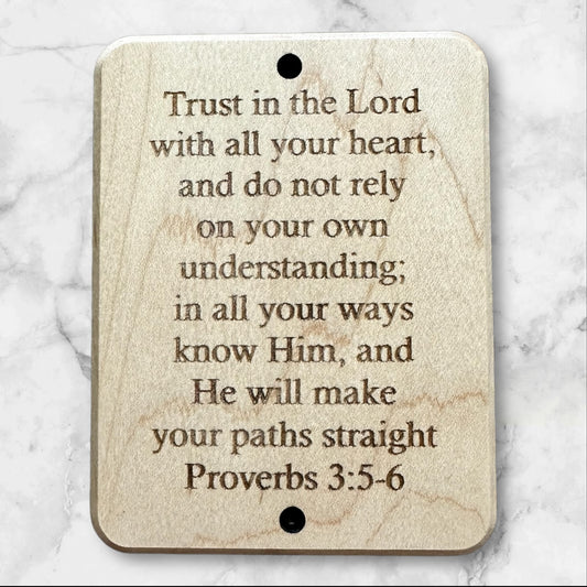 Proverbs Wood Wall Plaque