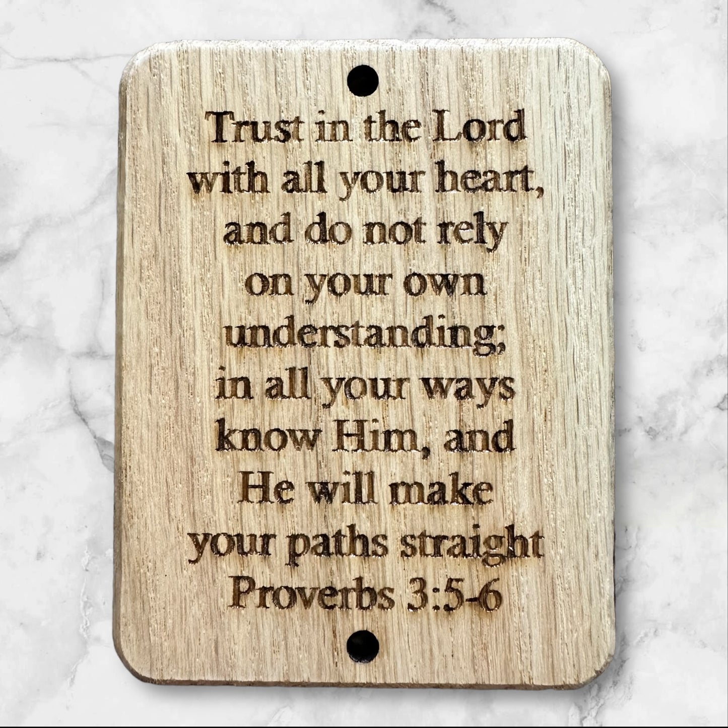 Proverbs Wood Wall Plaque