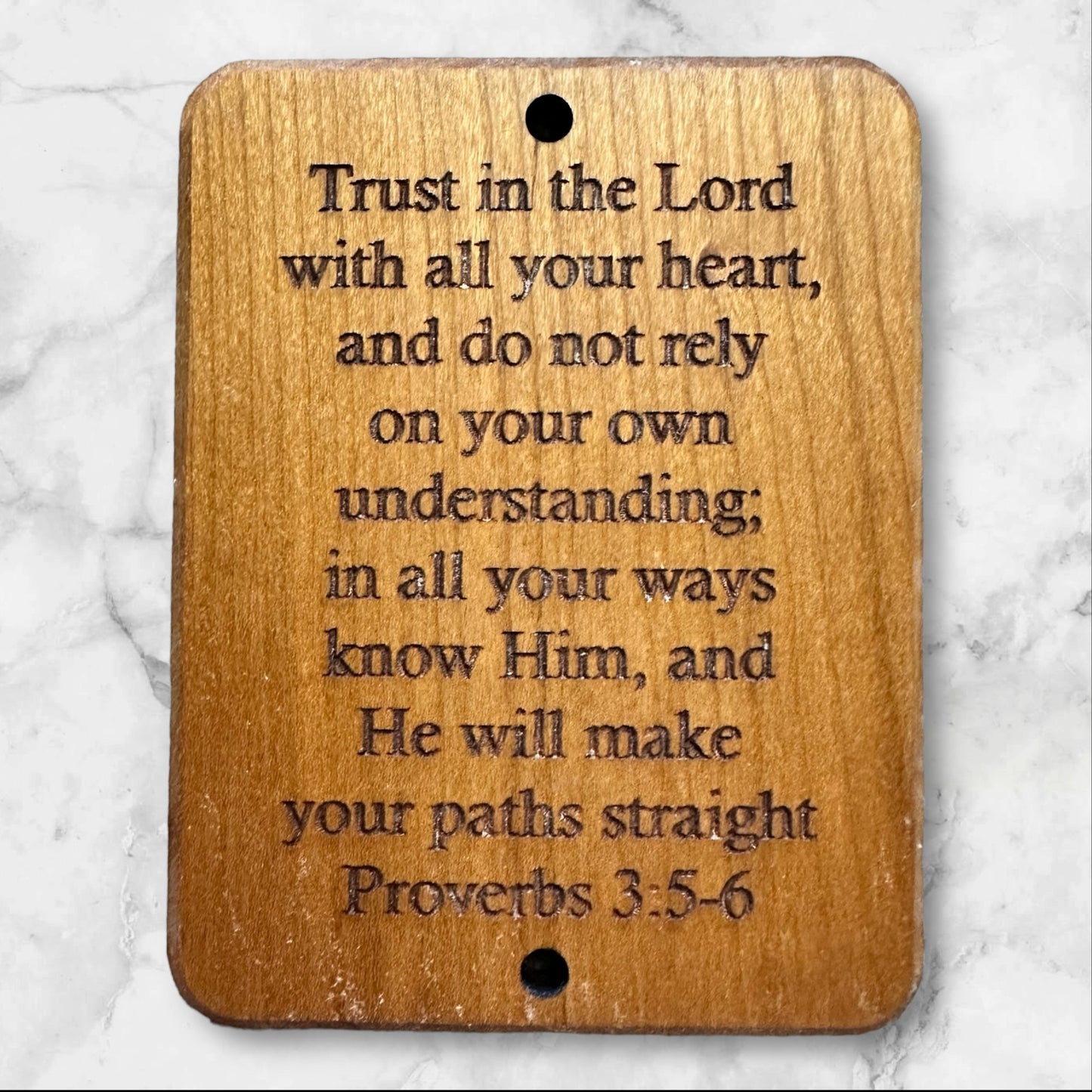 Proverbs Wood Wall Plaque