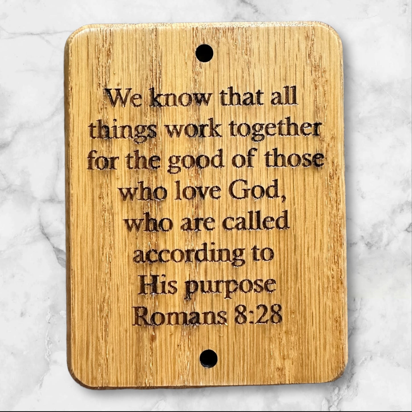 Romans Wood Wall Plaque