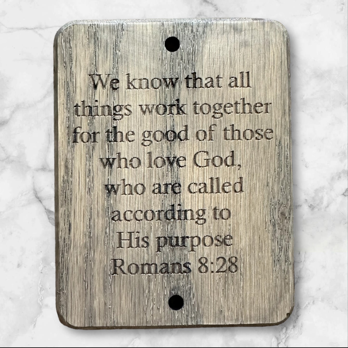 Romans Wood Wall Plaque