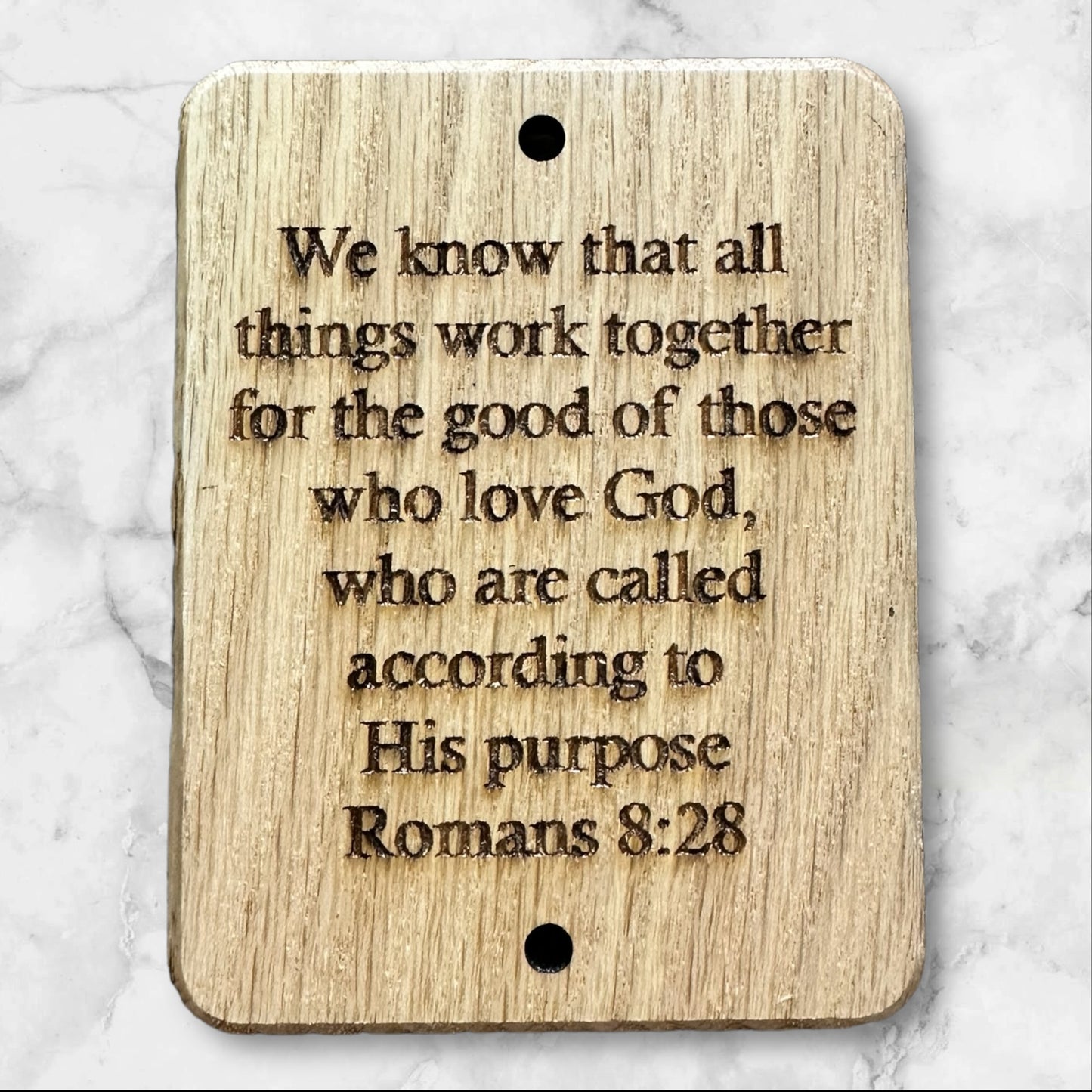 Romans Wood Wall Plaque